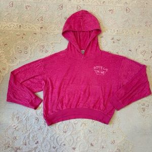 Boys Lie Pink Hoodie